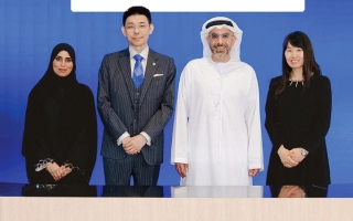 الصورة: مكتب أبوظبي للاستثمار يوقع شراكة مع «روّاد الأعمال الصيني»