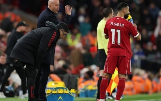 الصورة: سلوت يرفض الكشف عن تفاصيل "جلسة الصلح" مع محمد صلاح