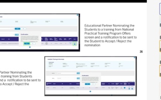 الصورة: "التعليم العالي" تعرف 46 جامعة بمزايا المنصة الوطنية للتدريب العملي للطلبة