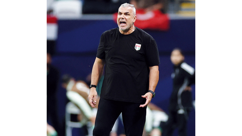 كوزمين: نسعى للسيطرة على مجريات اللعب