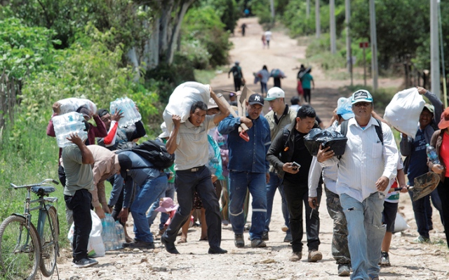 الصورة: مساعدات إنسانية