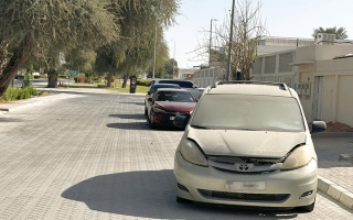 الصورة: سيارات مُهمَلة