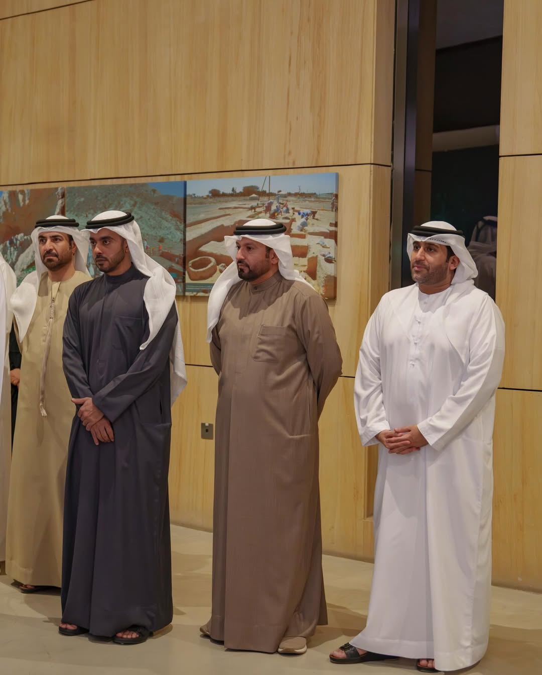 حاكم الشارقة يشهد الحفل الرسمي لإدراج الفاية على قائمة اليونسكو