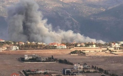 الصورة: قتيلان بغارتين إسرائيليتين على جنوب لبنان