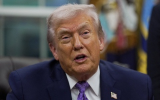 الصورة: ترامب يوجّه "خطابا إلى الأمة" الأربعاء