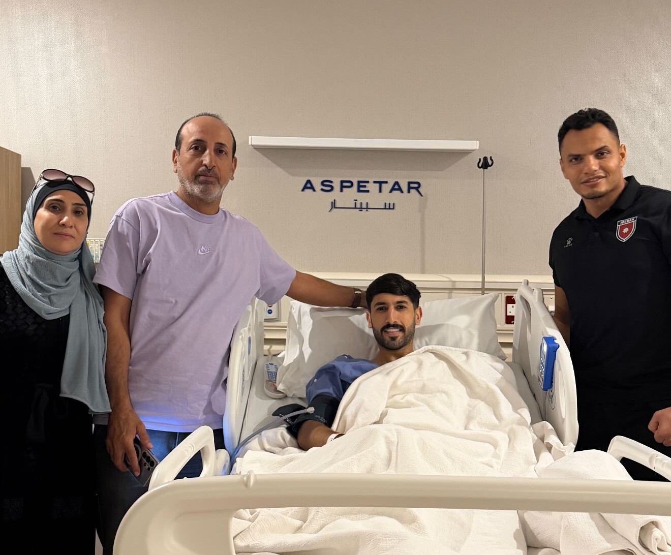 نجم الأردن النعيمات: تمت العملية بنجاح