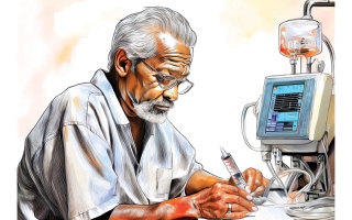 الصورة: &laquo;أبوآدم&raquo; يحتاج إلى أدوية أمراض مزمنة بـ 42 ألف درهم