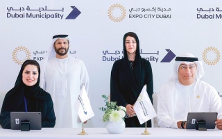 الصورة: تعاون بين بلدية دبي و&laquo;إكسبو دبي&raquo; لإنشاء مركز الابتكار في البناء والتشييد