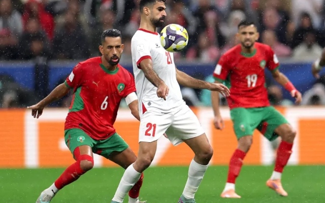 الصورة: تغطية مباشرة لنهائي كأس العرب بين الأردن والمغرب