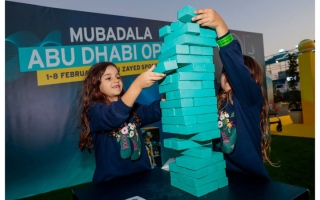 الصورة: &laquo;مبادلة للتنس&raquo; تطلق برنامج تواصل مجتمعي