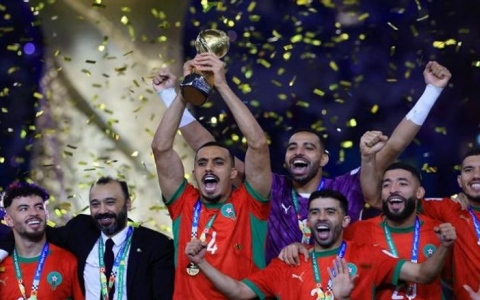 الصورة: المغرب يحصد أعلى مكافأة مالية في تاريخ البطولة.. جوائز كأس العرب 2025