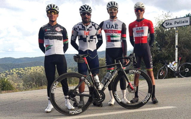 الصورة: معسكر إسباني لدرّاجي الشارقة والحمرية وخورفكان &laquo;الموهوبين&raquo;