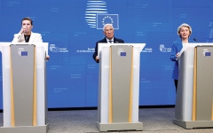 الصورة: &laquo;قرض تعويضات&raquo; أوكرانيا يكشف الانقسامات العميقة في عملية صنع القرار بالاتحاد الأوروبي