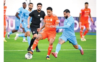 الصورة: بانايت لا يشعر بالقلق بعد خسارة دبا أمام عجمان