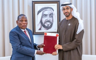 الصورة: رسالة إلى محمد بن زايد من رئيس ملاوي