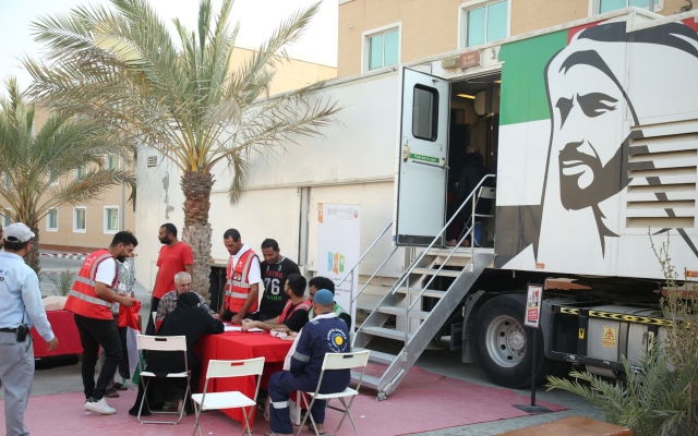 الصورة: "أطباء الإمارات" تطلق مهرجان "الفريج الصحي التطوعي المتنقل"