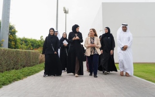 الصورة: حياة آل خليفة تشيد بجاهزية الشارقة لاستضافة &laquo;عربية السيدات 2026&raquo;