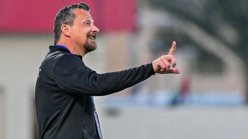 مدرب النصر يوكانوفيتش. من المصدر