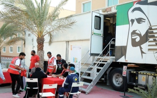الصورة: إطلاق مهرجان الفريج الصحي التطوعي بـ &laquo;منصات متنقلة&raquo; في إمارات الدولة