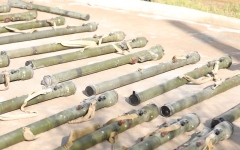 الصورة: سورية تضبط صواريخ مضادة للطيران في دير الزور قبل تهريبها