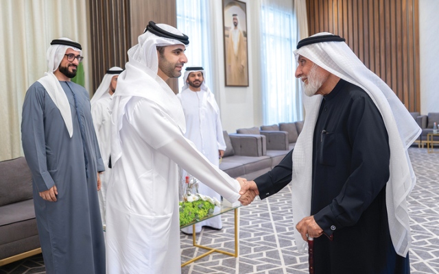 الصورة: منصور بن محمد يحضر أفراح المدني والهاشمي