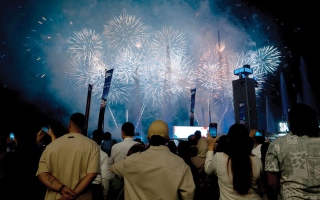 الصورة: دبي جاهزة لاستقبال 2026 بإبهار وفرح.. من جميرا إلى حتا