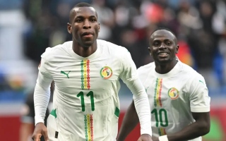 الصورة: فوز مقنع للسنغال في أمم إفريقيا