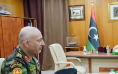 الصورة: تحطم طائرة تقلّ رئيس أركان حكومة الدبيبة الليبية في أنقرة