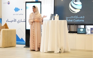 الصورة: جمارك دبي تنشر الوعي بالملكية الفكرية