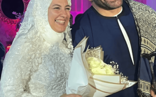 الصورة: الفنان المصري محمد خميس يحتفل بزفافه بإطلالة صعيدية