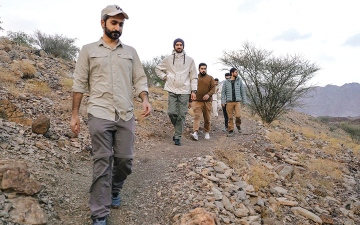 الصورة: بين جبال حتّا الساحرة.. &laquo;براند دبي&raquo; ينظم &laquo;تخييم&raquo;