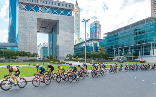 الصورة: سباق &laquo;الأمن والأمان&raquo; يدشّن النسخة العاشرة من بطولة السلم للدراجات الهوائية