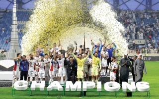 الصورة: الشارقة بطلاً لكأس السوبر
