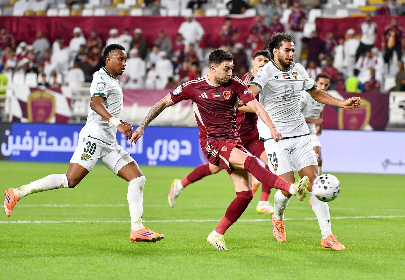 الوحدة يهزم خورفكان ويصنع أطول سلسلة بلا خسارة