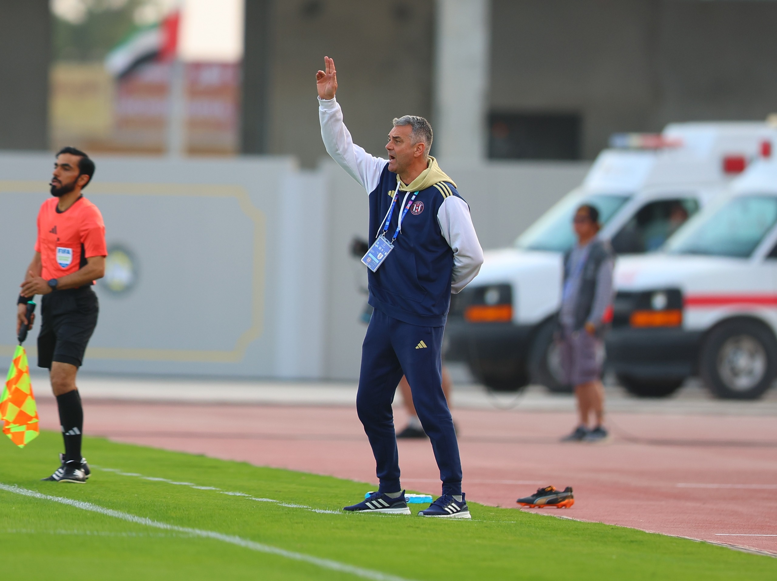 مدرب الجزيرة يعترف: لعبنا بشغف أقل من المطلوب أمام كلباء