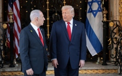 الصورة: ترامب: أميركا ستوجه ضربة أخرى لإيران إذا عاودت بناء برنامجها النووي