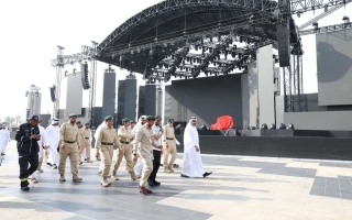 الصورة: لجنة تأمين فعاليات دبي تؤكد جاهزيتها لاحتفالات رأس السنة 2026