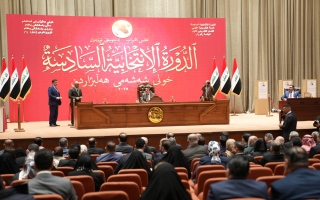 الصورة: الحلبوسي يعلن فتح باب الترشيح لمنصب رئيس الجمهورية في العراق