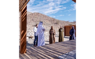 الصورة: بدور القاسمي تتفقد اللمسات الأخيرة لـ &laquo;رحّال&raquo;