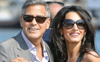 الصورة: فرنسا تبرر: منحنا الجنسية لجورج وأمل كلوني &laquo;لتأثيرهما الثقافي&raquo;