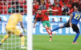 الصورة: دياز يُعلن مواصلة حلم المغرب في كأس إفريقيا