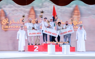 الصورة: الزفين بطل موسم القوارب الخشبية السريعة