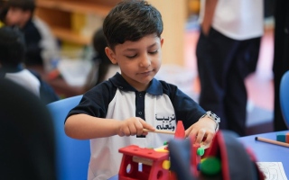 الصورة: مدارس الحلقة الأولى تستهل الفصل الدراسي الثاني بتطبيق سياسة السلوك الإيجابي على الأطفال