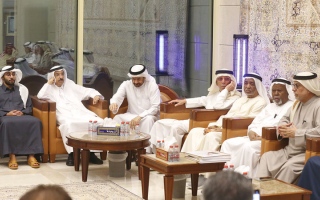 الصورة: &laquo;آل مكتوم.. إرث تاريخي ورياضي&raquo; يُوثّق مسيرة الأبطال في حضرة الفارس