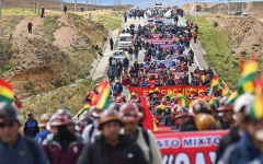 الصورة: تدابير اقتصادية تثير الغضب في بوليفيا