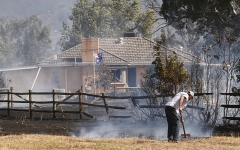 الصورة: حرائق غابات تجتاح جنوب شرق أستراليا جراء موجة حرّ