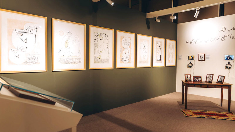 مشهد بصري يضيء على إرث محمود درويش في «بيت الحكمة»