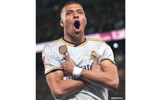 الصورة: مبابي جاهز للمشاركة في نهائي السوبر الإسباني