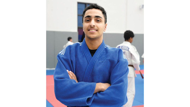 محمد الظاهري.. موهبة جودو تشق طريقها إلى العالمية