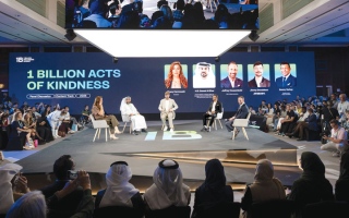 الصورة: جلسة &laquo;مليار عمل مجتمعي&raquo;: قوة التأثير الرقمي ضرورة ملحّة لخدمة القضايا الإنسانية